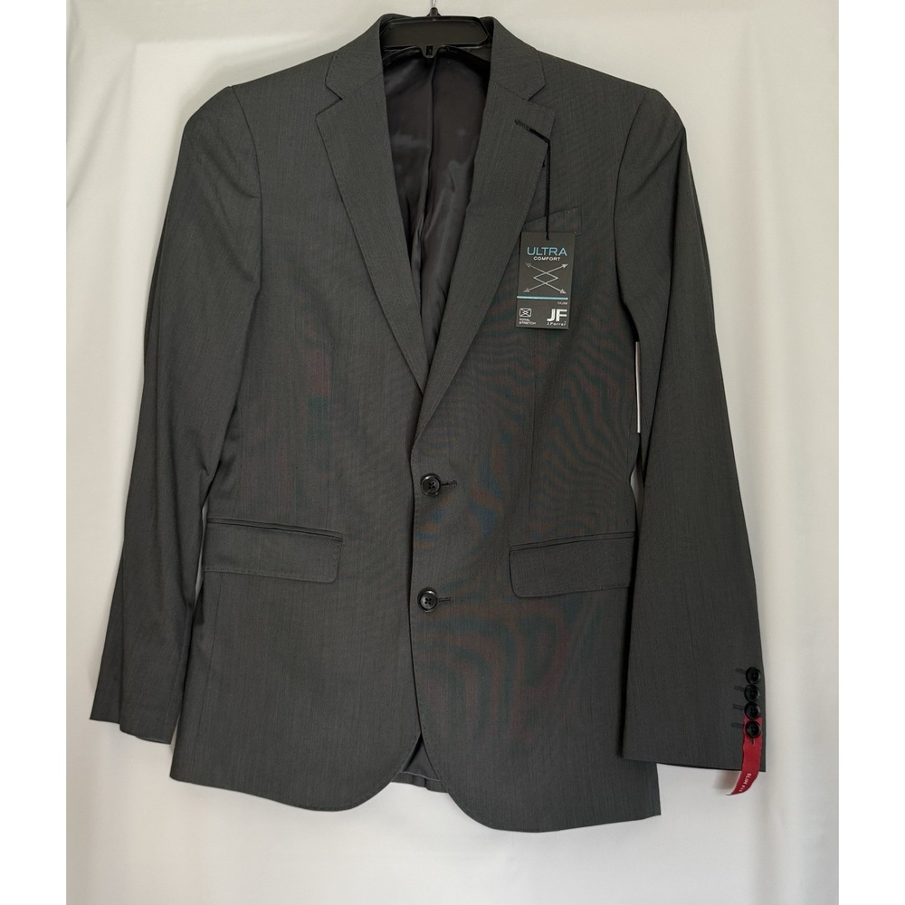 New Men's JF J. Ferrar Ultra Comfort Slim Fit Suit Jacket Gray 36 Regular